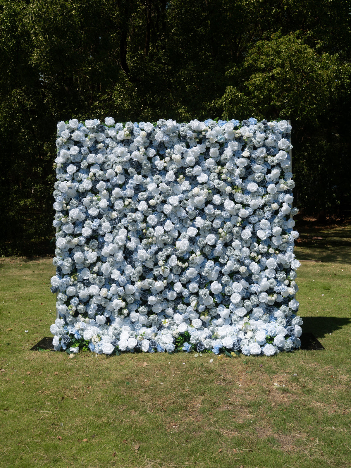 Elarielle 4D Fabric Artificial rolling up curtain flower wall Free Shipping
