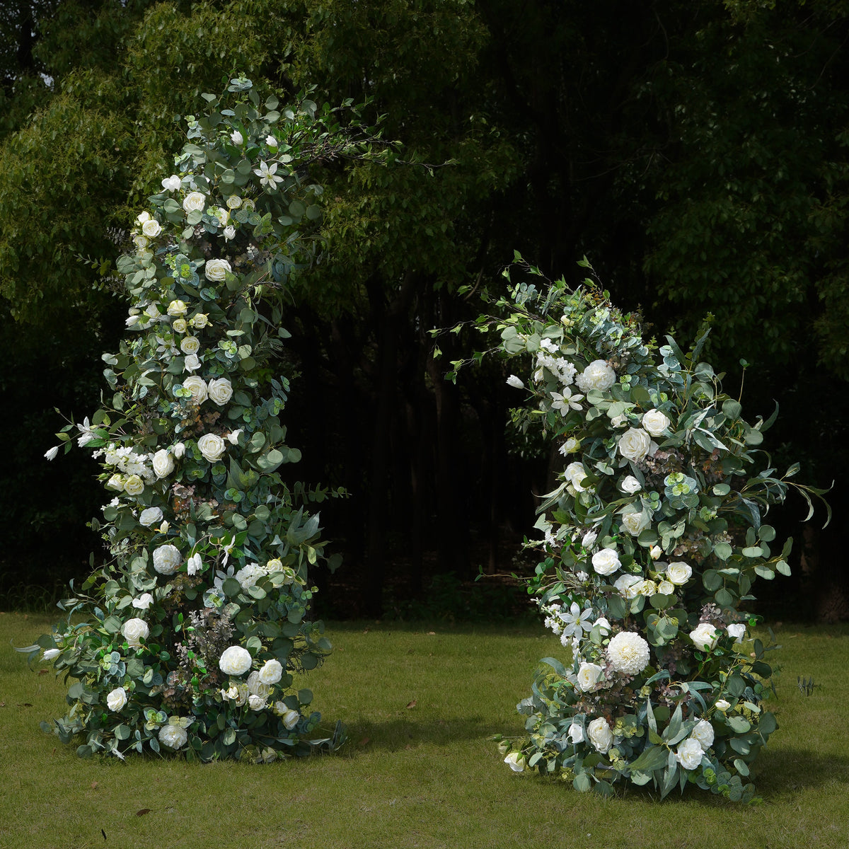 Z003:2023 New Wedding Party Background Floral Arch Decoration Including Frame Rose Morning