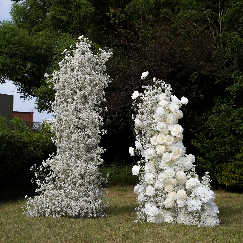 Amelia:2023 New Wedding Party Background Floral Arch Decoration Including Frame -R023 Rose Morning