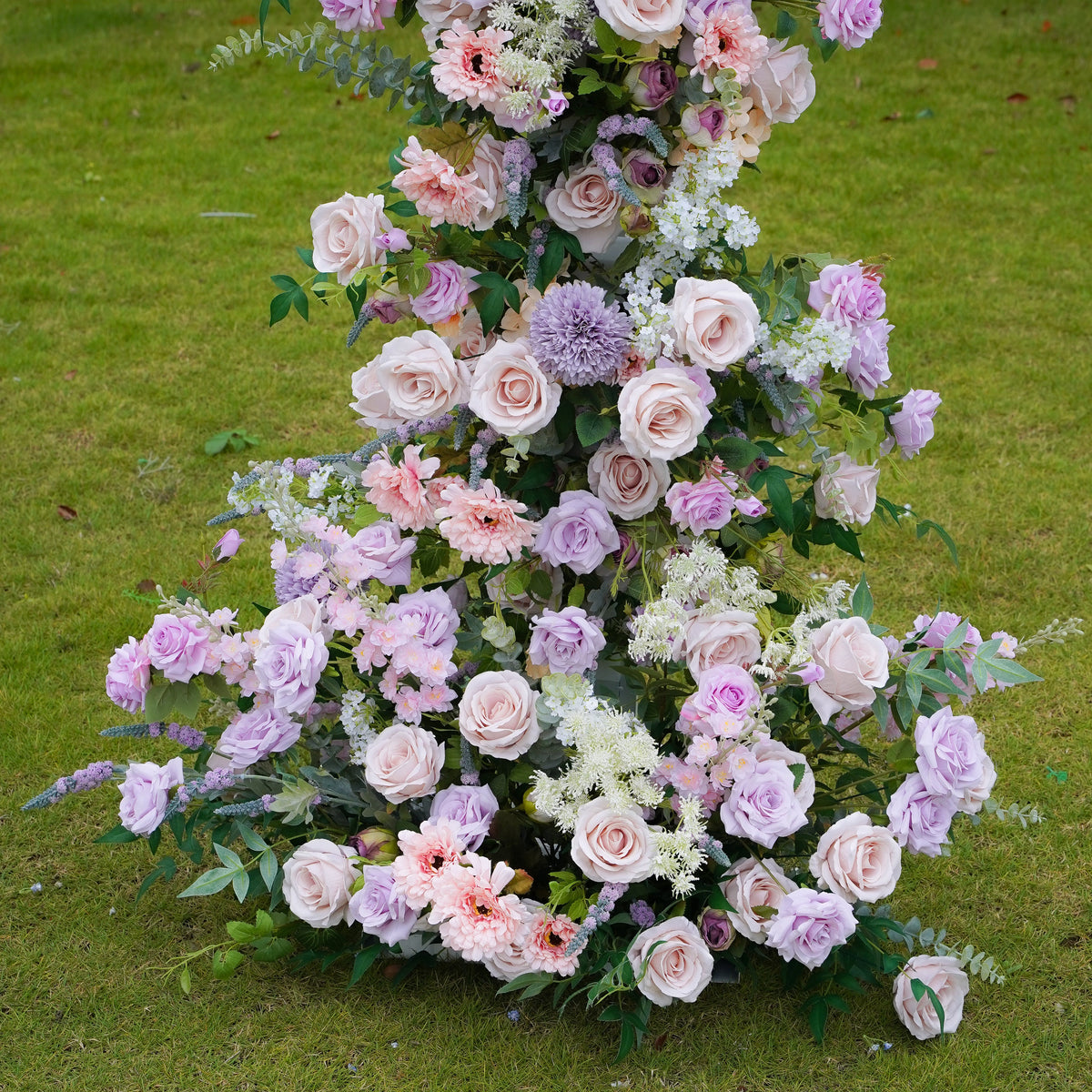 Tee:2023 New Wedding Background Floral Arch Including Frame -R967 Rose Morning