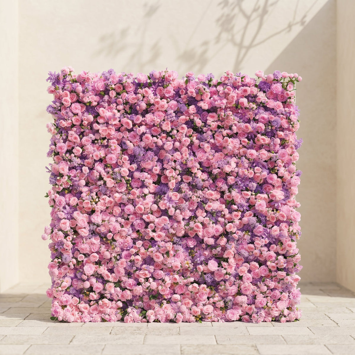 Keirrielle: Luxury 5D Lavender Purple & Soft Pink Silk Floral Wall Backdrop for Romantic Dreamy Weddings Free Shipping