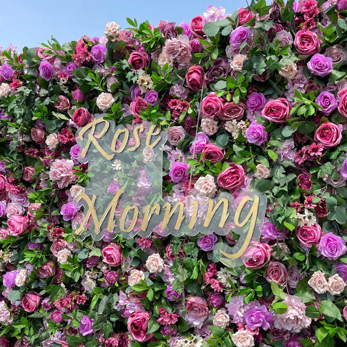 May：4D Fabric Artificial rolling up curtain flower wall Free Shipping