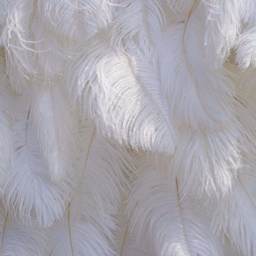 White Feather：5D Fabric Artificial rolling up curtain flower wall Free Shipping