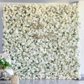 Yimi：5D Garden Series Fabric Artificial rolling up curtain flower wall Free Shipping