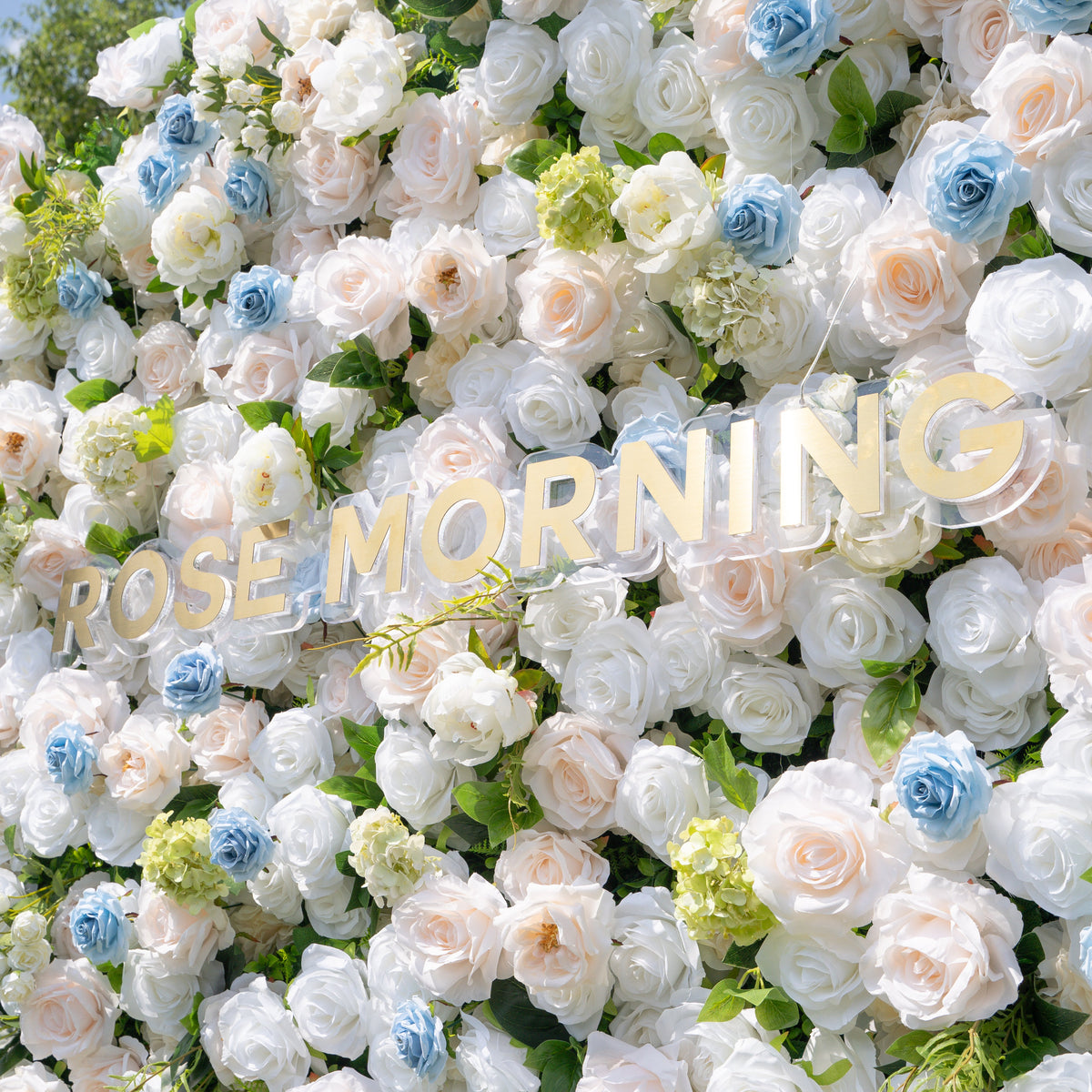 Carter：4D Fabric Artificial zip up curtain flower wall 8ft*8ft Free Shipping