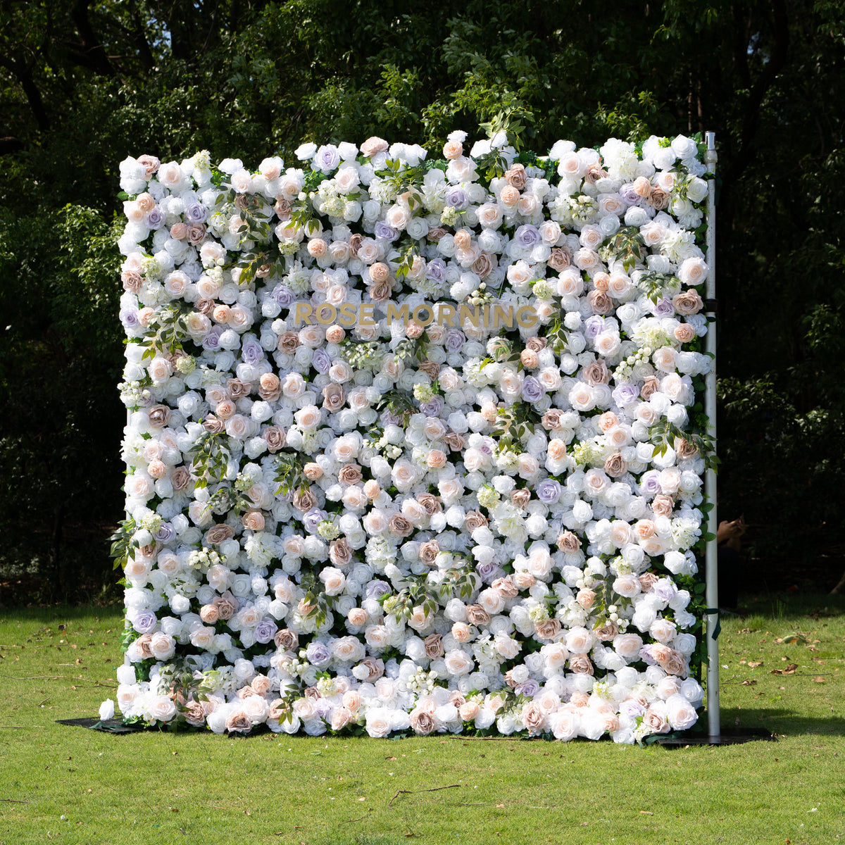 Catalina：3D Fabric Artificial rolling up curtain flower wall Free Shipping