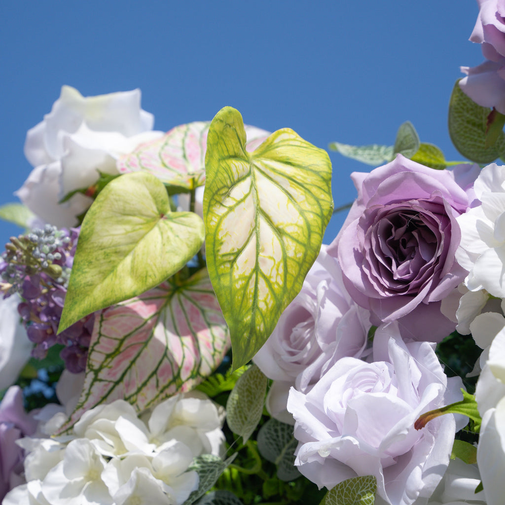 Danielle：5D Fabric Artificial rolling up curtain flower wall (Ready to ship-Only USA) Free Shipping