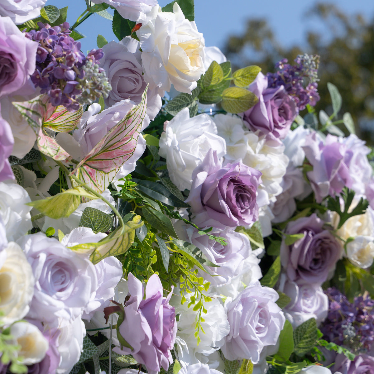 Danielle：5D Fabric Artificial rolling up curtain flower wall (Ready to ship-Only USA) Free Shipping