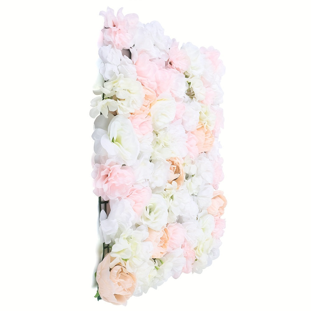 20pcs Romantic Artificial Flower Wall Wedding Home Background Floral Wall Decor