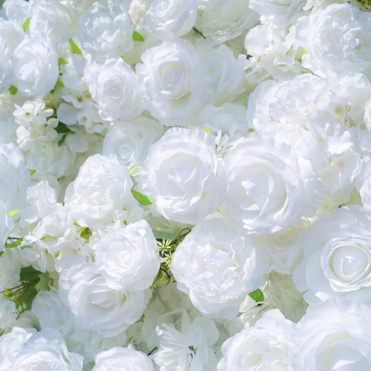 Felicity：5D Fabric Artificial rolling up curtain flower wall (Ready to ship) Free Shipping