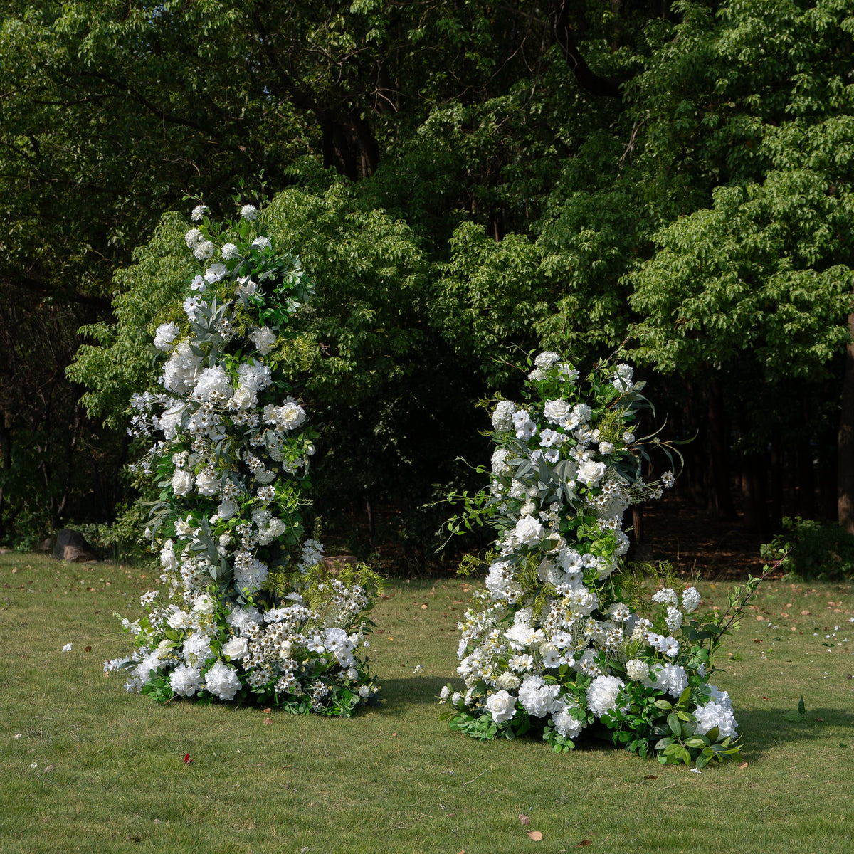 Gianna Wedding Party Background Floral Arch Decoration including Frame