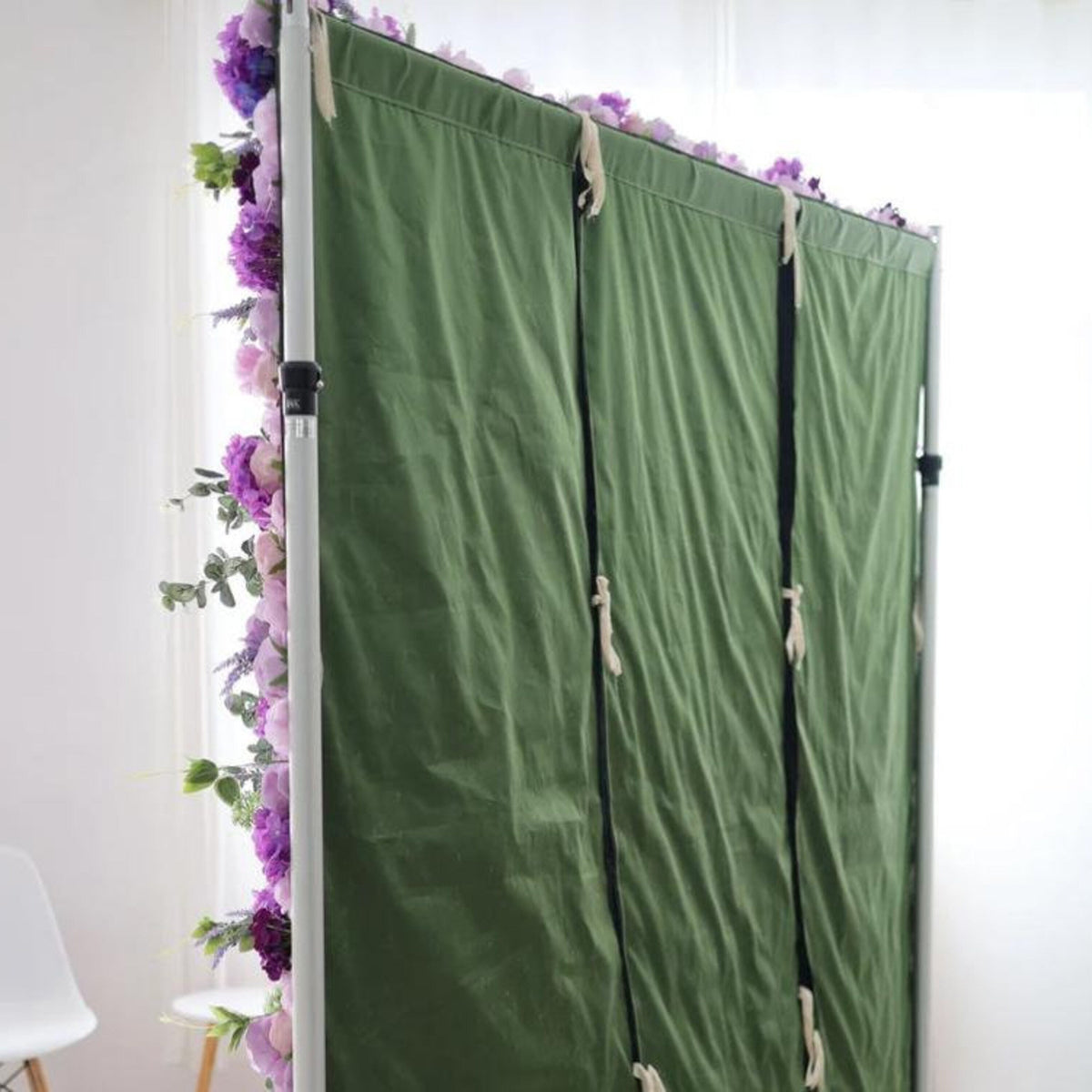 New Design Gradul Colors Flower Wall For Wedding Arrangement Event Salon Party Photography Backdrop Fabric Rolling Up Curtain Fabric Cloth