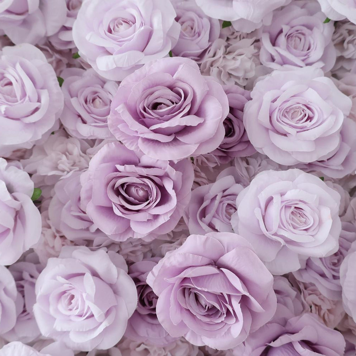 Ships from Houston/8x8ft Romantic Lilac Purple Flower Wall,Rolling Curtain Backdrop, Artificial Fabric Flower Wall for Weddings