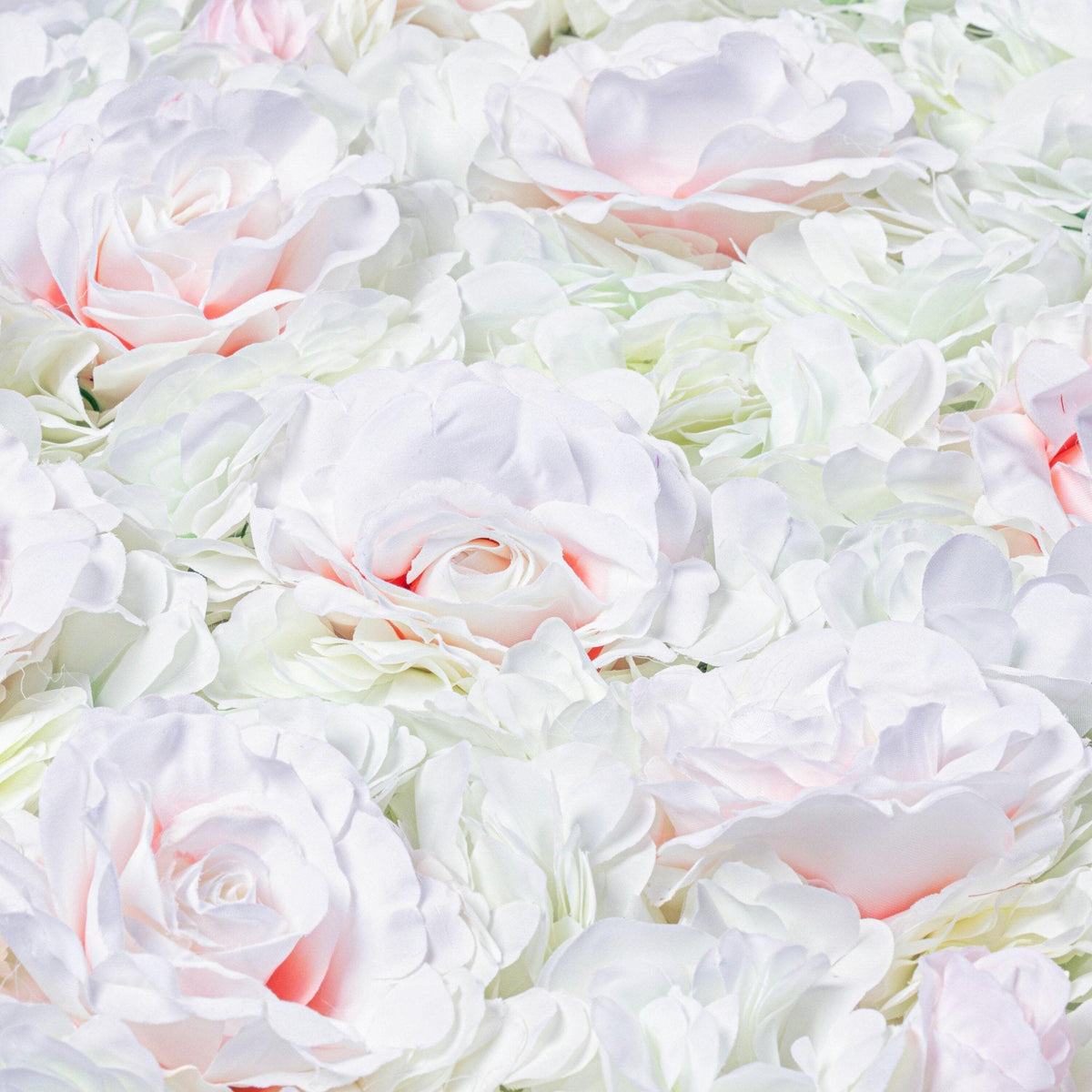 Pink & White 3D Flower Wall Panel, 16x24" Artificial Floral Backdrop