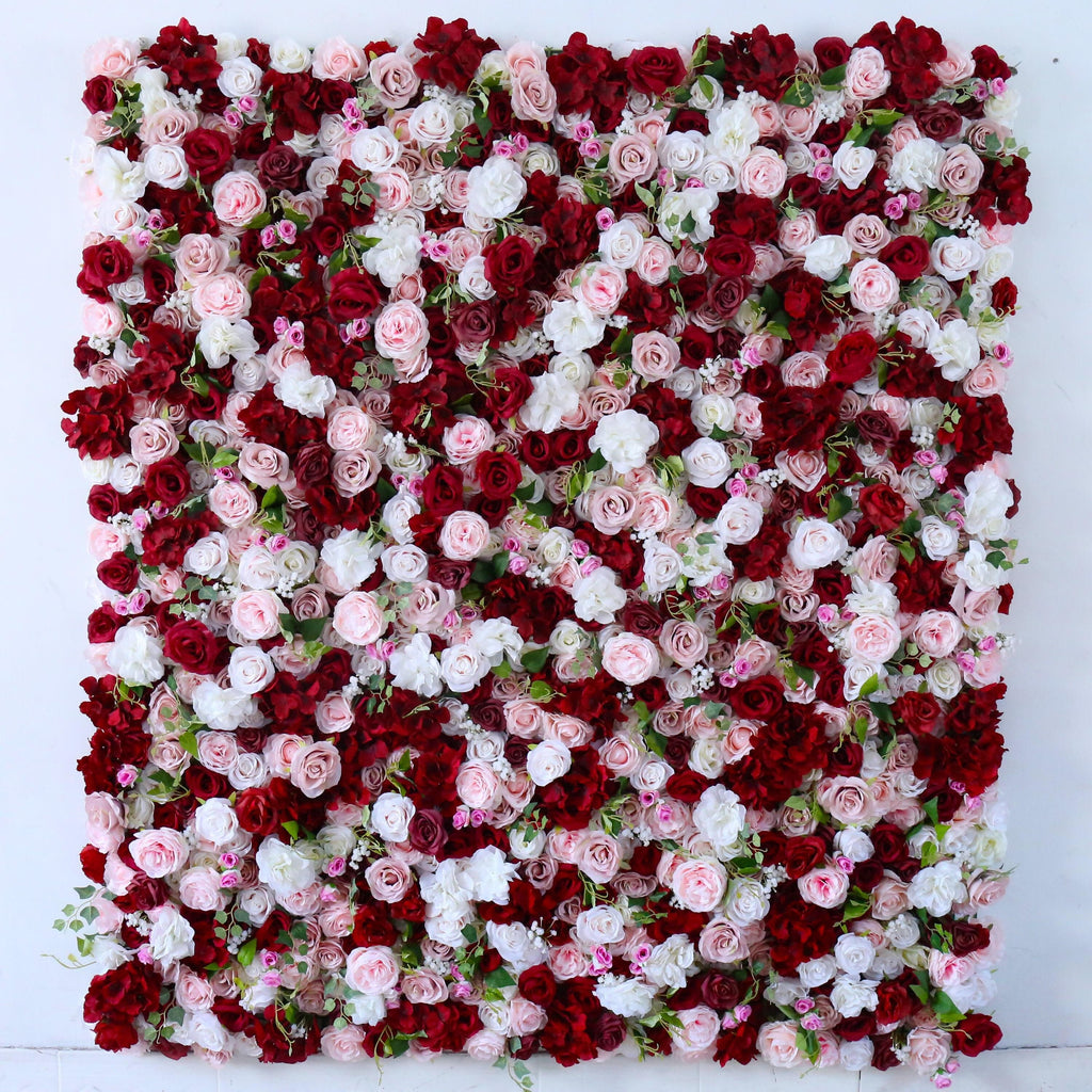 3D Silk Flower Wall Panel, Wedding Photo Booth Backdrop