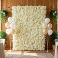 12pcs Hydrangea Flower Panels, 3.5x4.6ft Backdrop for Wedding, Party & Home Decor, Flower Wall