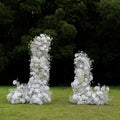 Maria:2023 New Wedding Party Background Floral Arch Decoration Including Frame -R891 Rose Morning