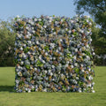Maturo：5D Fabric Artificial rolling up curtain flower wall(Ready to Ship Only USA) Free Shipping