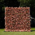 Maven 5D Fabric Artificial rolling up curtain flower wall Rose Morning