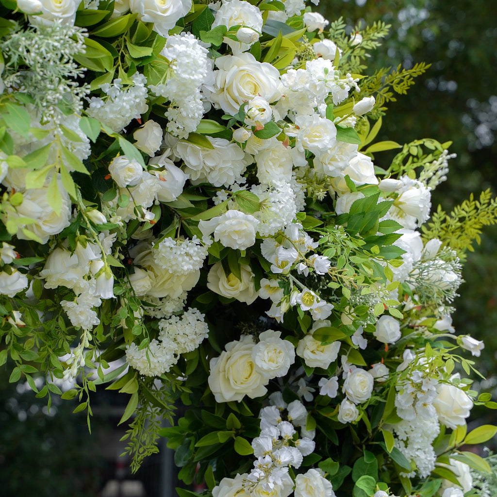 Ricia : 2023 New Wedding Party Background Floral Arch Decoration Including Frame -R865 Rose Morning