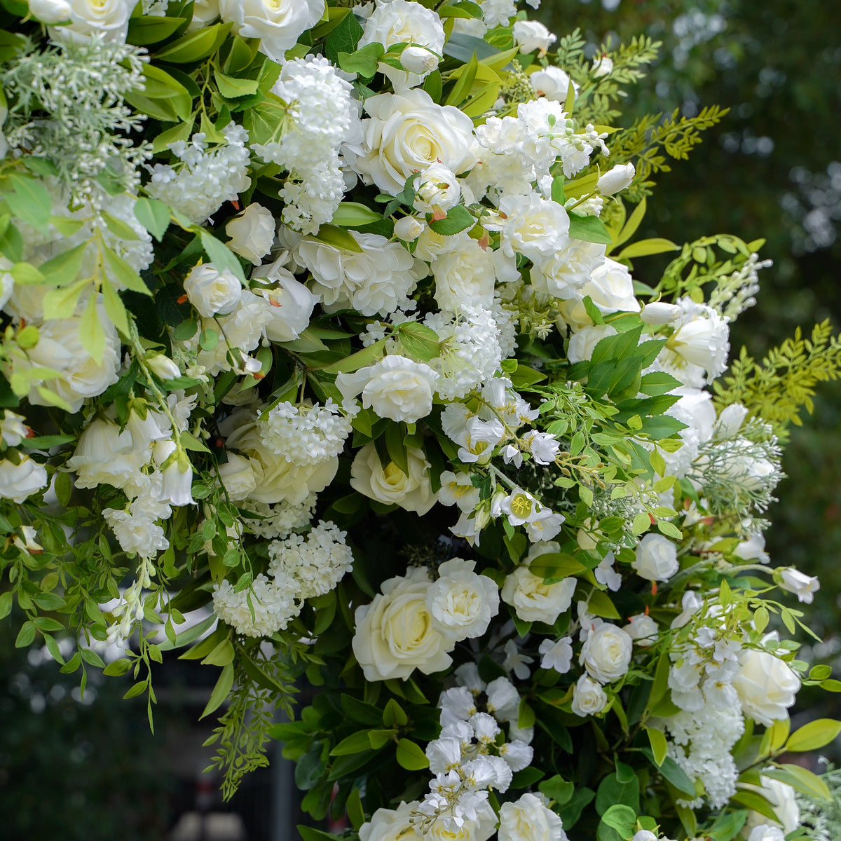 Ricia : 2023 New Wedding Party Background Floral Arch Decoration Including Frame -R865 Rose Morning