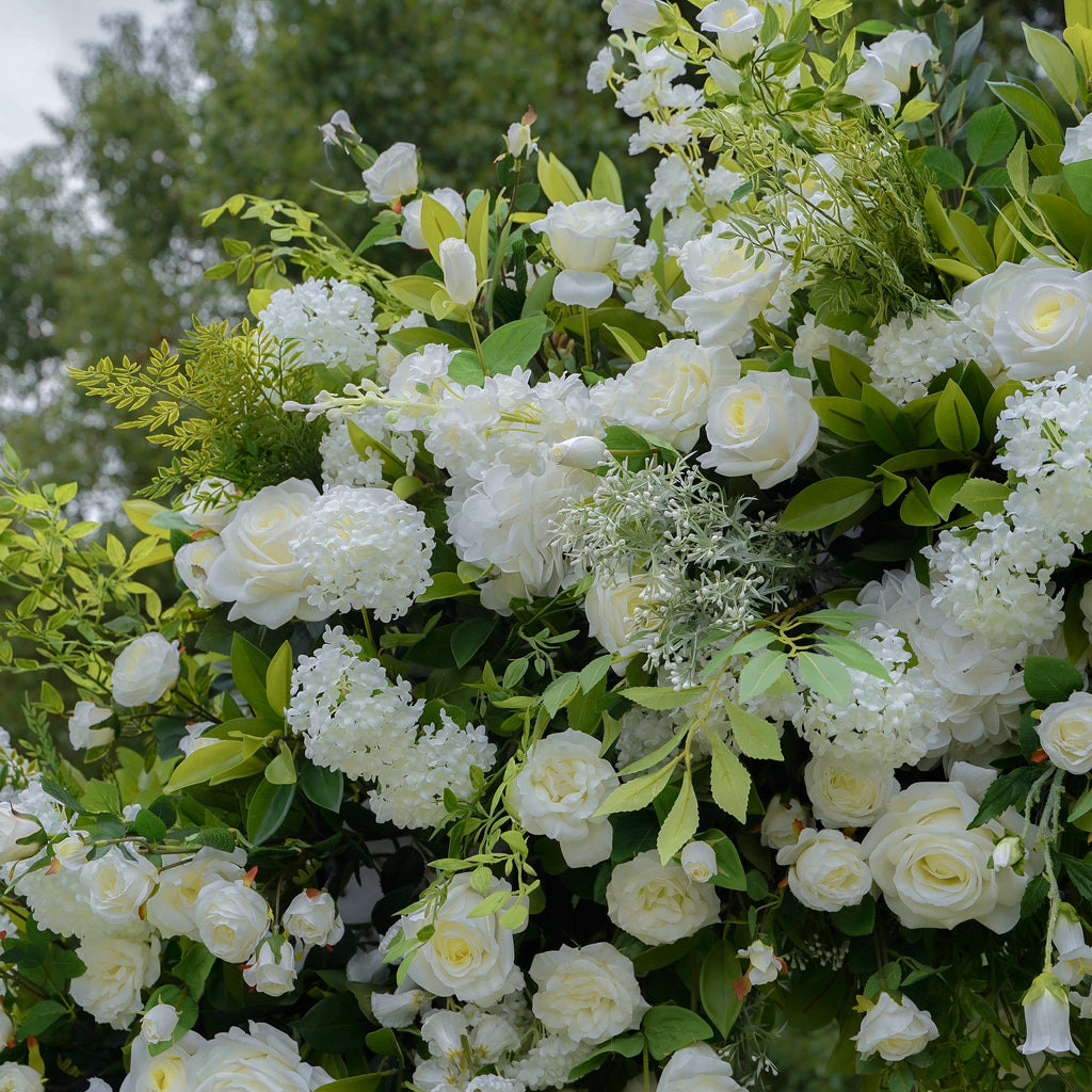Ricia : 2023 New Wedding Party Background Floral Arch Decoration Including Frame -R865 Rose Morning