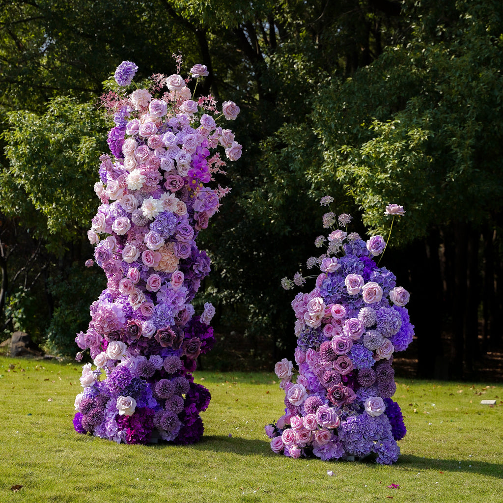 Rosie:2023 New Wedding Party Background Floral Arch Decoration Including Frame -R088 Rose Morning