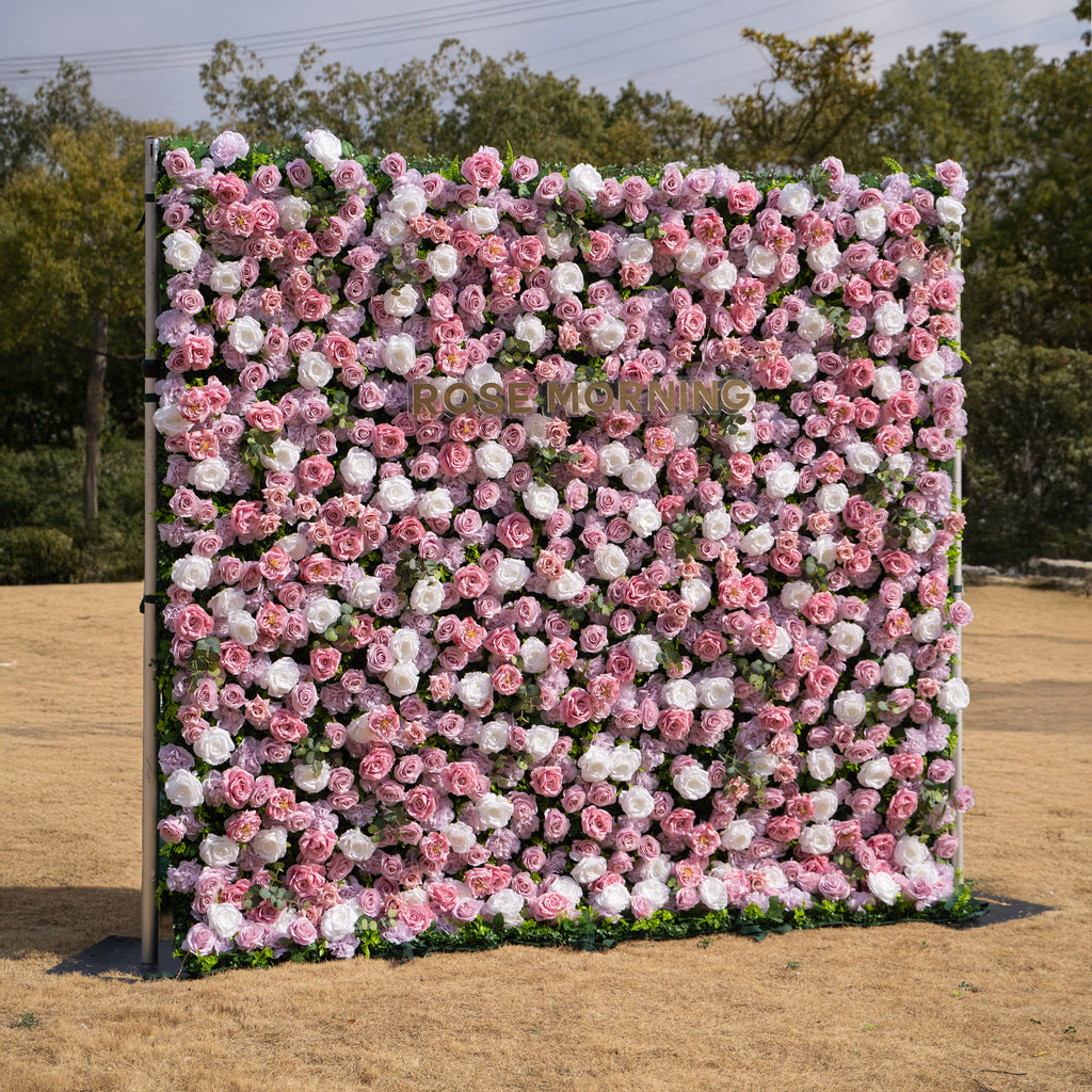 Valen: 3D Dreamy Purple Floral Backdrop for Elegant Event Decor Free Shipping