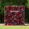 Vino：5D Fabric Artificial zip up curtain flower wall 8ft*8ft Free Shipping